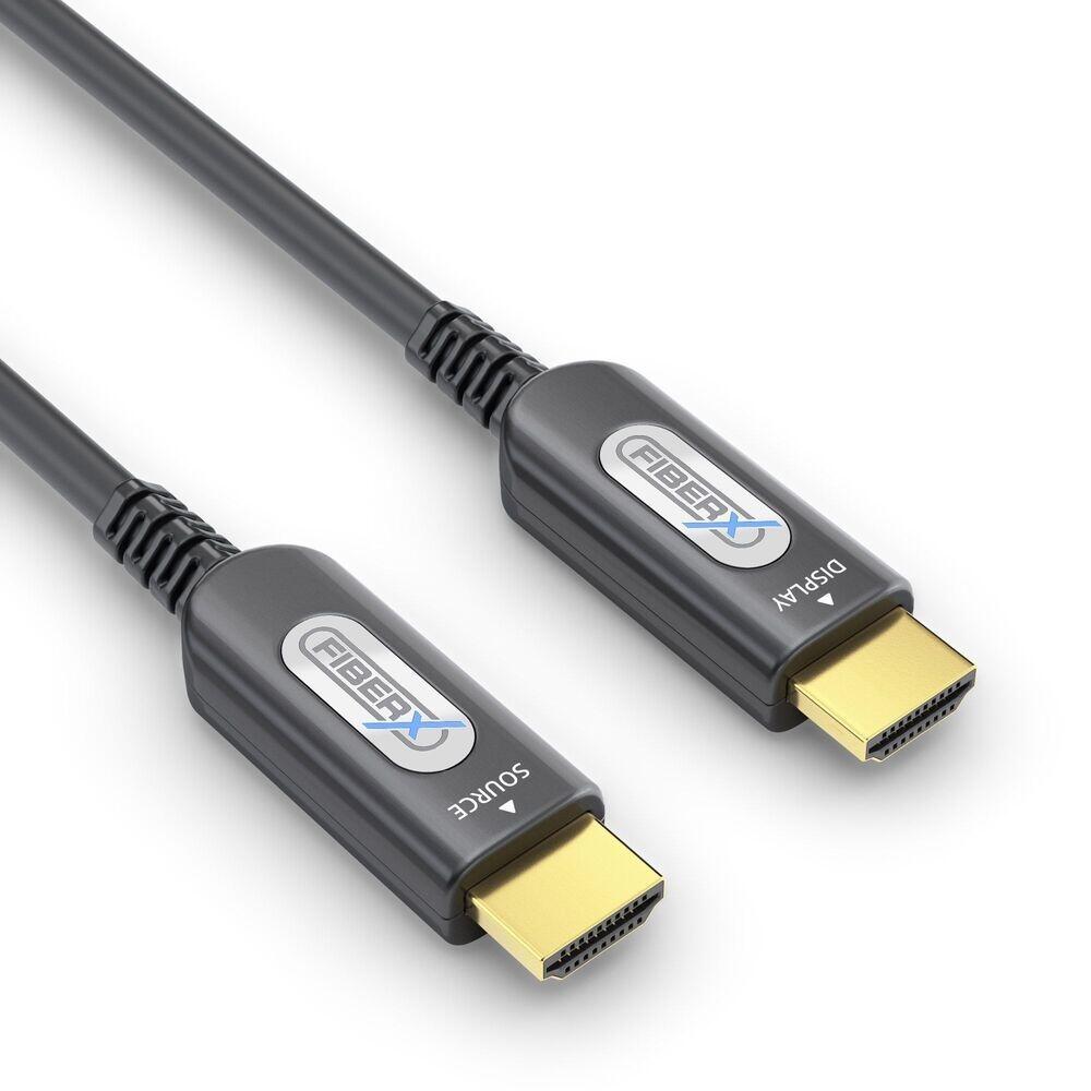 FiberX Serie - HDMI 4K Gepanzertes Glasfaser Extender Kabel - 10m