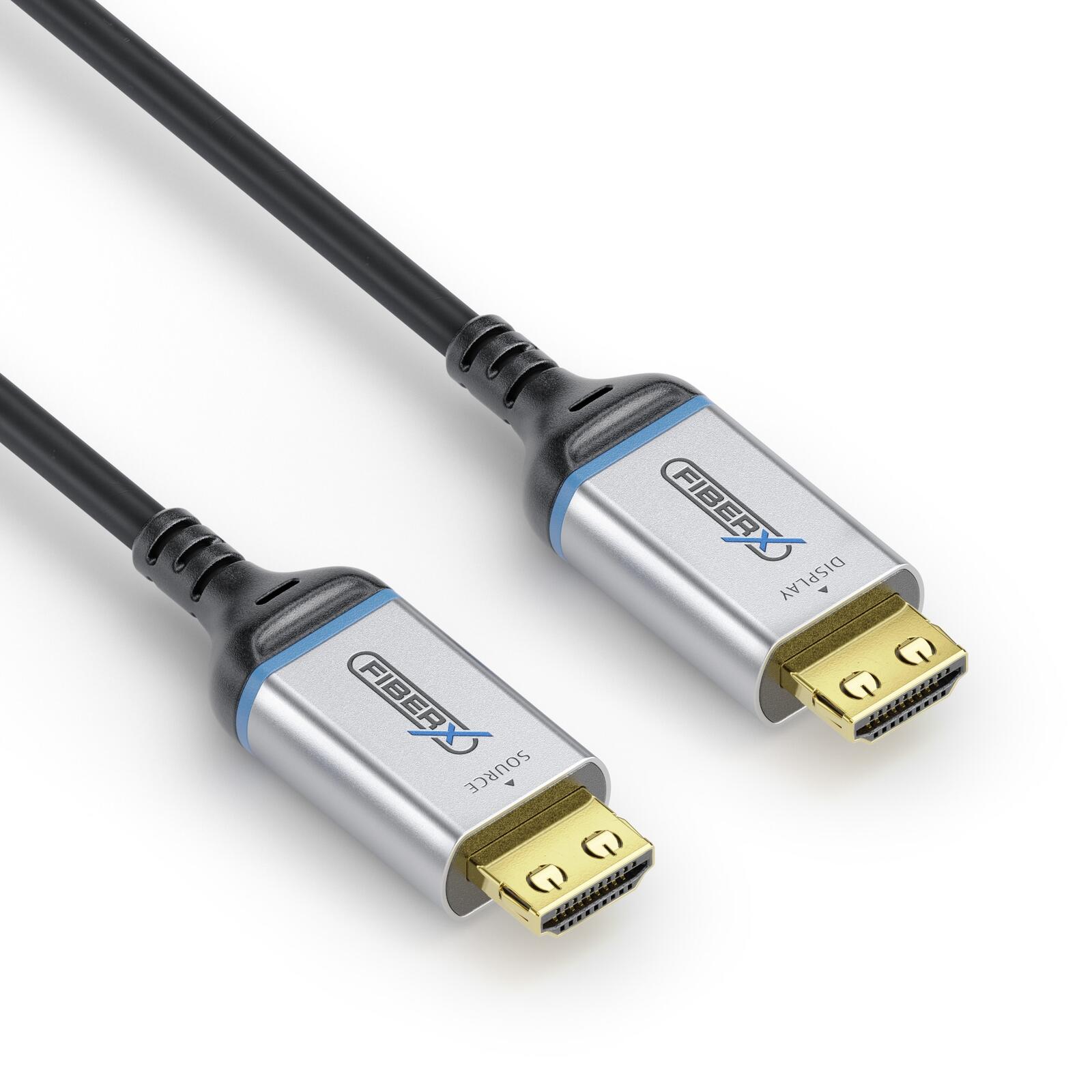 FiberX Serie - HDMI 8K Glasfaser Extender Kabel - 5m