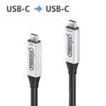 FiberX Serie - USB 3.2 Gen 1 Aktives Glasfaser Kabel USB-C 12.0m