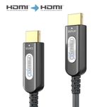 FiberX Serie - HDMI 4K Gepanzertes Glasfaser Extender Kabel - 50m