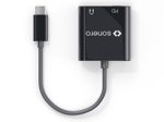 Sonero USB Typ C zu 3,5mm Audio und CF (PD) Konverter