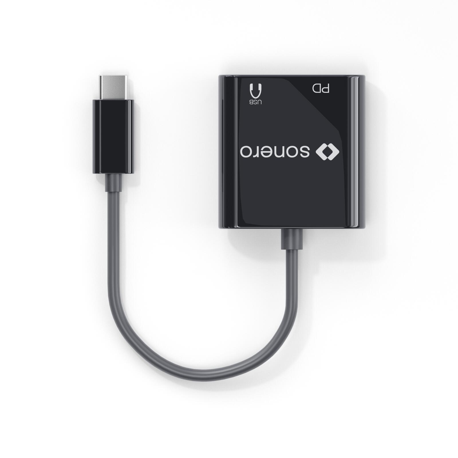 Sonero USB Typ C zu CF (Audio) und CF (PD) Konverter