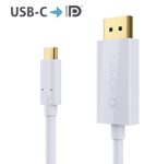 Sonero USB-C auf DP Kabel - 2,00m - weiß