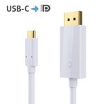 Sonero USB-C auf DP Kabel - 2,00m - weiß