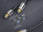 Sonero 3,5mm auf 2x Cinch Audio Adapter Kabel 0,25m