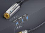 Sonero 3,5mm auf 6,3mm Audio Adapter Kabel 0,25m