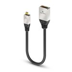 Sonero Micro HDMI auf HDMI Adapter Kabel 0,25m