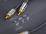 Sonero 2x Cinch auf 3,5mm Audio Kabel 15,0m