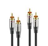Sonero 2x Cinch Stereo Audio Kabel 2,0m