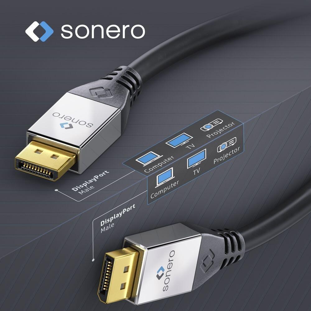 Sonero DisplayPort Kabel 5,0m