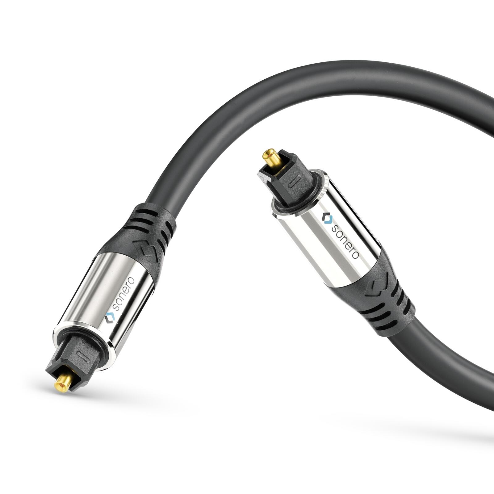 Sonero Optisches Audio Kabel 1,5m