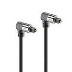 Sonero Optisches Audio Kabel 2x90° 1,5m
