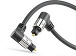 Sonero Optisches Audio Kabel 2x90° 1,5m