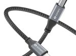 Sonero USB 2.0 Kabel - C/B - Aluminium - space grey/schwarz - 5,00m