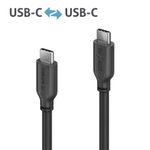Sonero USB-C auf USB-C Ladekabel - USB 2.0, 100W PD - schwarz - 1,50m