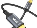 Sonero USB-C auf HDMI Kabel - 4K60, 18Gbps - grau/schwarz - 2,00m