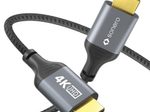 Sonero HDMI auf HDMI Kabel - 4K60 - grau/schwarz - 3,00m