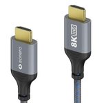 Sonero HDMI auf HDMI Kabel - 8K60 - grau/blau - 1,00m