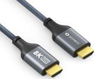 Sonero HDMI auf HDMI Kabel - 8K60 - grau/blau - 1,00m