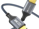 Sonero HDMI auf HDMI Kabel - 8K60 - grau/blau - 1,00m