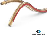 Sonero Lautsprecherkabel 2x0,75mm², CCA 10,0m, transparent