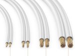 Sonero Lautsprecherkabel 2x0,75mm², CCA 10,0m, weiß