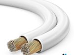 Sonero Lautsprecherkabel 2x0,75mm², CCA 10,0m, weiß