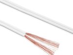 Sonero Lautsprecherkabel 2x0,75mm², CCA 10,0m, weiß