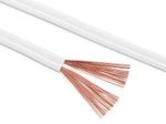 Sonero Lautsprecherkabel 2x2,5mm², CCA 50,0m, weiß