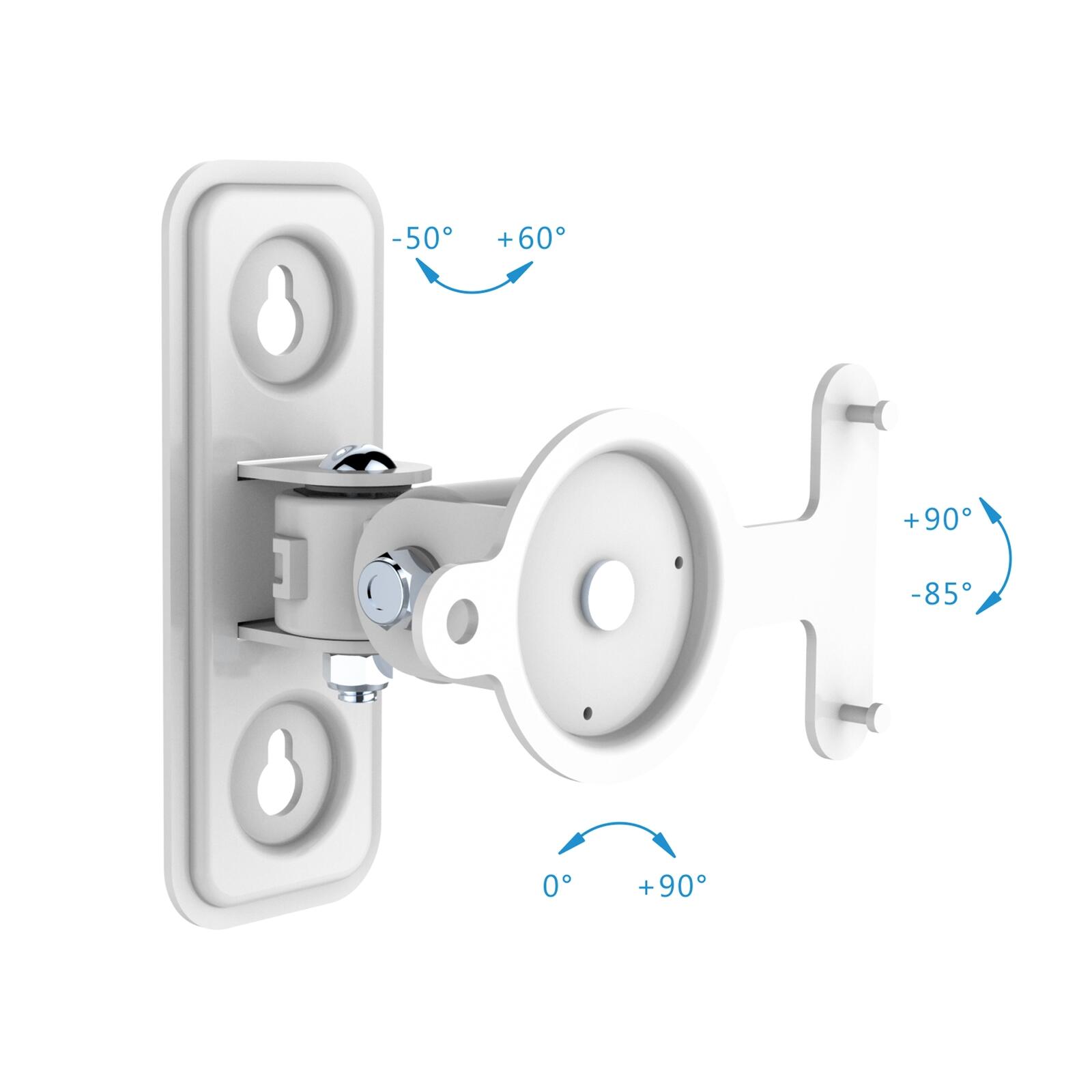 PureMounts Lautsprecher Halterung Play3, weiß