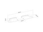 PureMounts Lautsprecher Wandhalterung für Sonos® Beam, schwarz