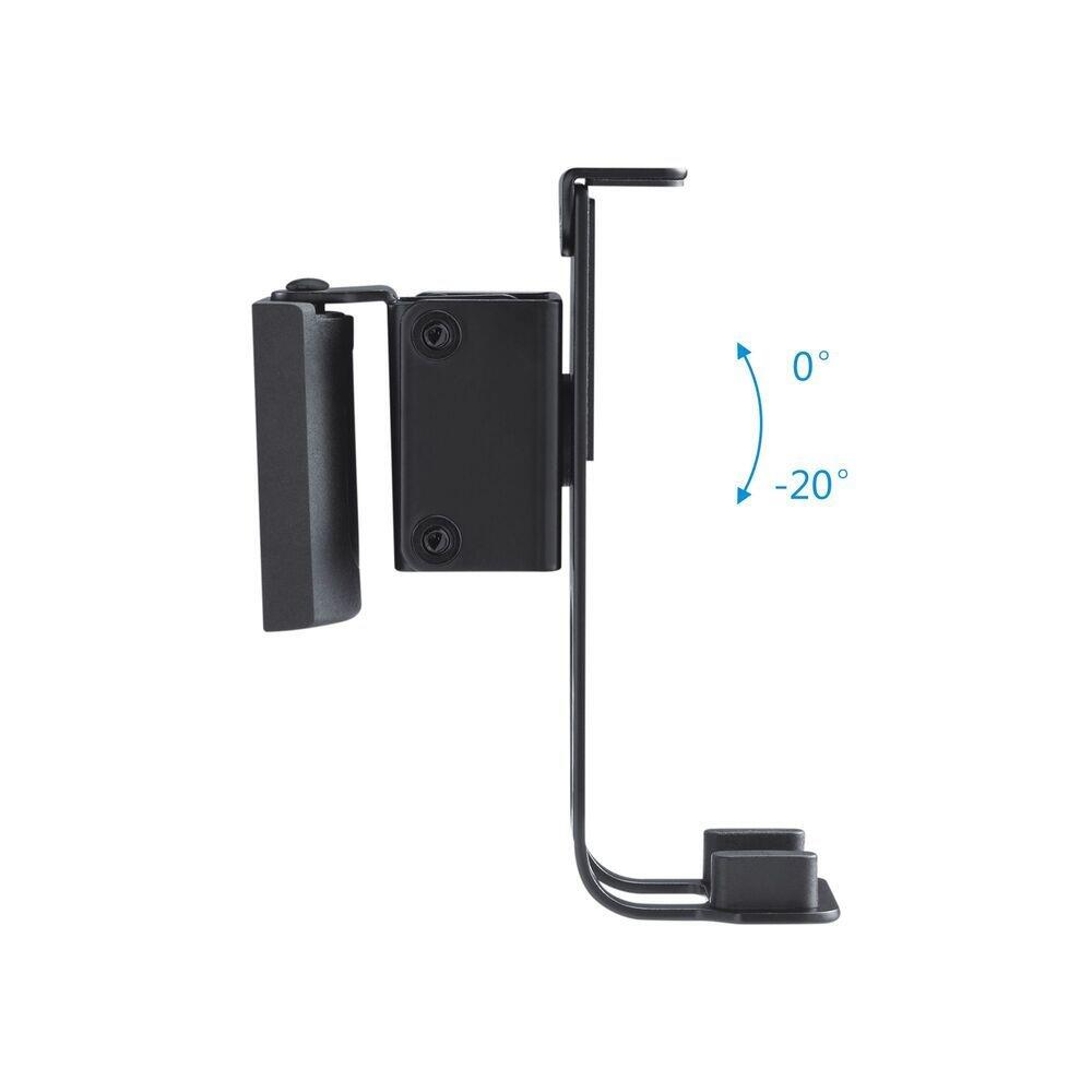 PureMounts Lautsprecher Wandhalterung für Sonos® One, Sonos® One SL, Sonos® Play1, schwarz