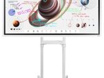 Samsung Flip Pro WM65B Flipchart 165 cm 65 Zoll inkl. PureMounts PM-CART-80W Rollwagen rotierbar