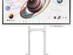 Samsung Flip Pro WM65B Flipchart 165 cm 65 Zoll inkl. PureMounts PM-CART-80W Rollwagen rotierbar & Flip Pro Tray CY-TF65BBC