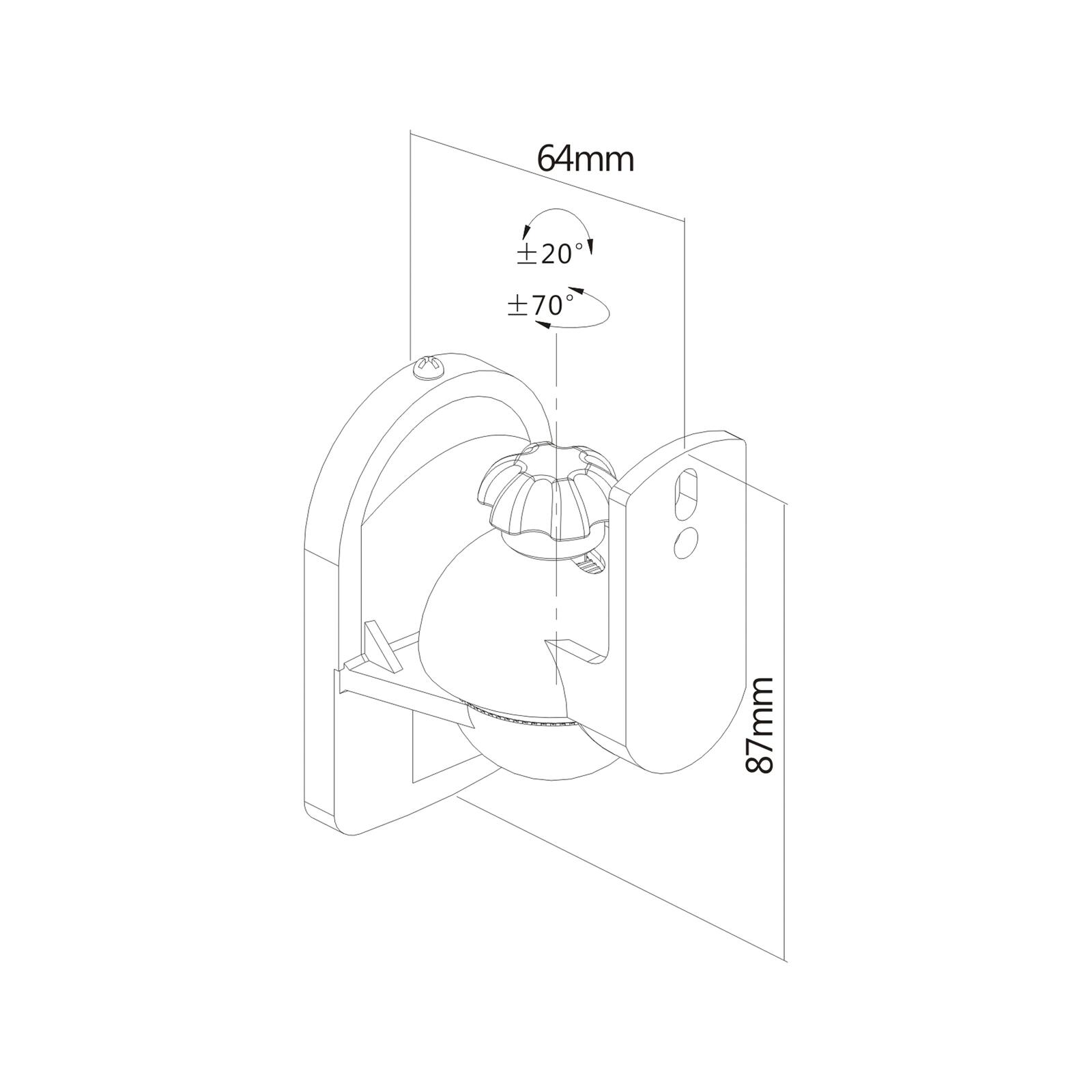 PureMounts Lautsprecher Halterung