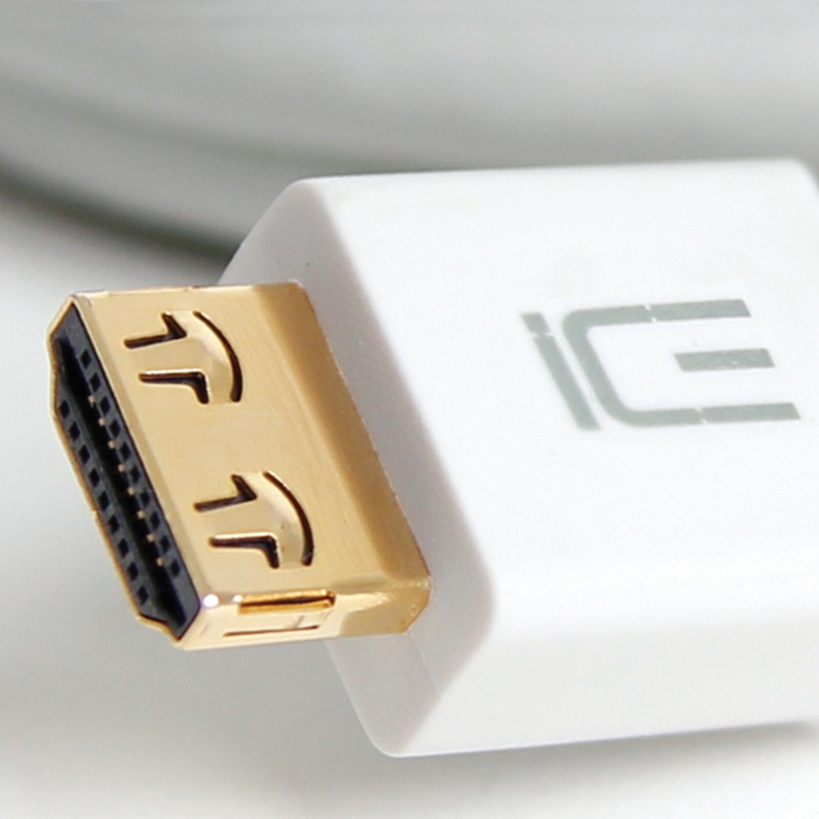 ICE Cable - HDMI Kabel S2 Serie, 15,0m, weiß