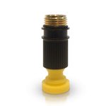 ICE Cable Stecker Lautsprecher für AWG16 - 20 Stück, gelb