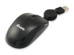 Equip kabelgebundene Reisemaus, schwarz