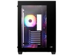AeroCool PC Gehäuse Dryft-BK-v2 Mid-Tower Schwarz