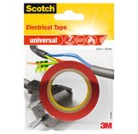 Scotch Isolierband universal Electrical Tape 15,0 x 10,0 (mm x m) rot