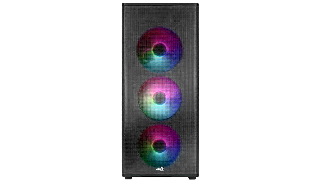 AeroCool PC Gehäuse Designer-G-BK-v2 Mid-Tower Schwarz