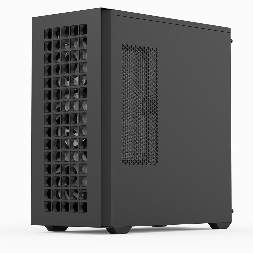 AeroCool PC Gehäuse D502A Mid-Tower Schwarz