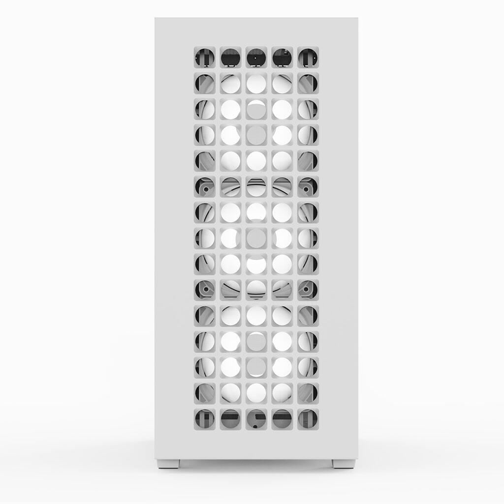 AeroCool PC Gehäuse D502A Mid-Tower Weiß