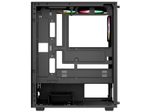 AeroCool PC Gehäuse Pivot-G-BK-v3 Mid-Tower Schwarz