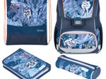 herlitz Schulranzen-Set Loop Plus TechMech grün 17,0 l