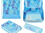 herlitz Schulranzen-Set Loop Plus Lucky Horse grün 17,0 l