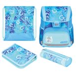 herlitz Schulranzen-Set Loop Plus Lucky Horse grün 17,0 l