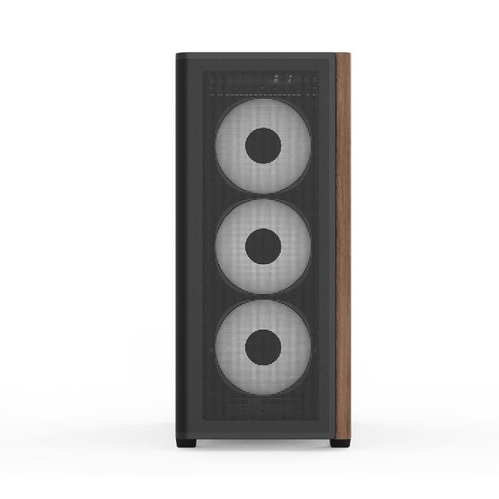 AeroCool PC Gehäuse D501A-G-BK-v2 Mid-Tower Schwarz