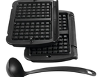 Tefal Waffelplatten (x 2) und Schöpfkelle XA7248