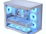 AeroCool PC Gehäuse P500C-G-WT-v1 Mid-Tower Weiß